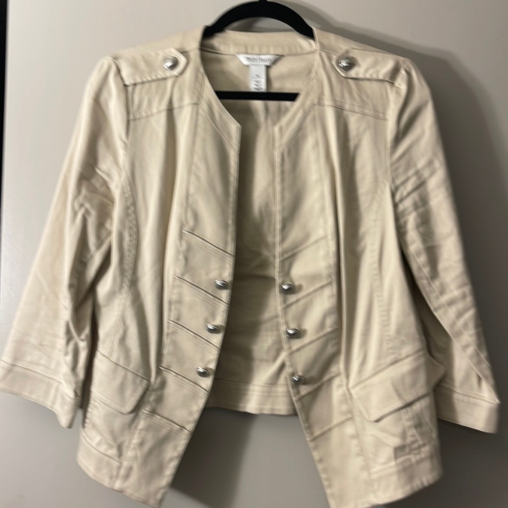 WHBM tan blazer